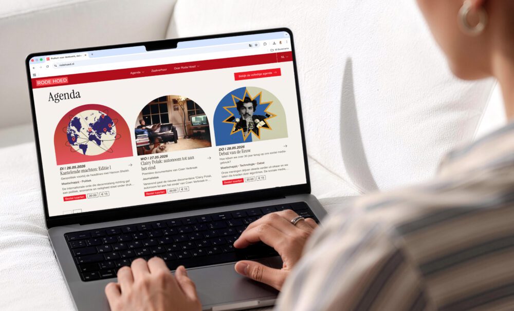 Krachtig design voor digitaal platform